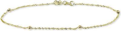 Brilio Lambada gold bracelet with beads 17 cm 261 115 00309 00 (17 cm)