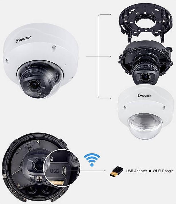 Image du produit Vivotek Caméra Ethernet / IP Cam (1920 x 1080 Pixels)