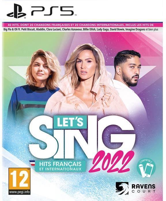Produktbild Ravenscourt Let's Sing 2022 français et internationaux (PS5, FR)