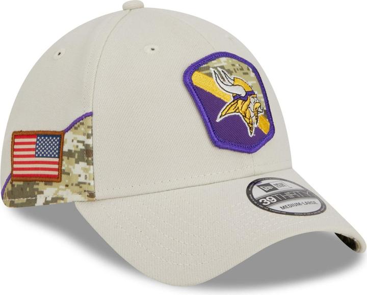 Produktbild New Era 39Thirty Cap Salute to Service Minnesota Vikings - L (L)
