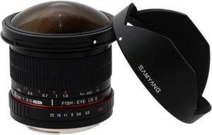Produktbild Samyang 8mm f/3.5 Asph IF MC Fisheye CSII DH, Canon EF (Canon EF-S, APS-C / DX)
