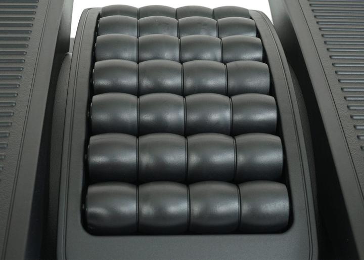 Produktbild Mendler Fussstütze HWC-M11, mit Massage-Rollen, Neigung und Höhe verstellbar, Kunststoff