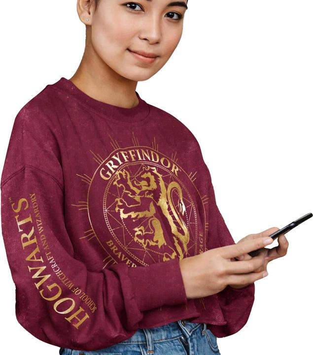 Produktbild Gryffindor Constellation Kurzes Sweatshirt (XXL)