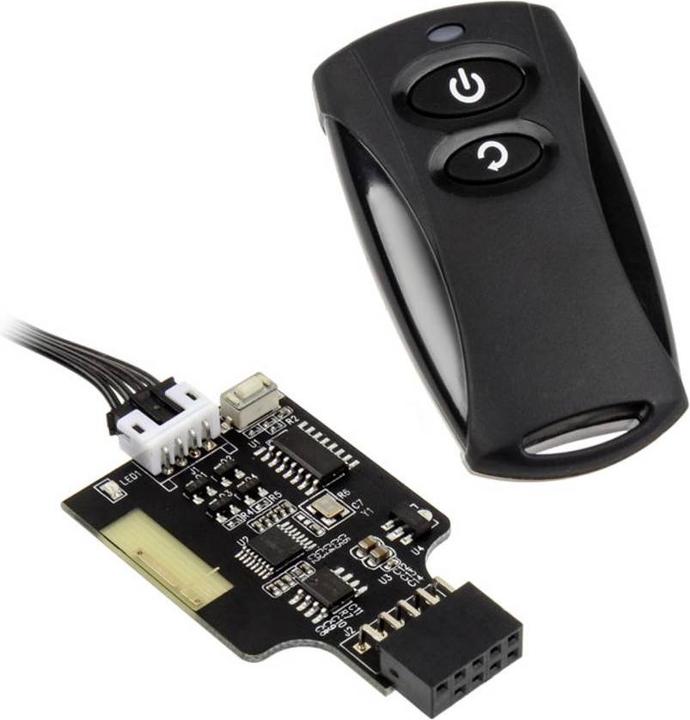 Actual product image Silverstone SST SST-ES02-USB (Device-specific remote control, Radio Frequency (RF))