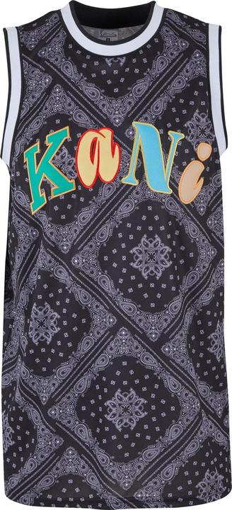 Karl Kani KU232-014-2 KK Woven Signature Paisley Basketball Tank - 110759
