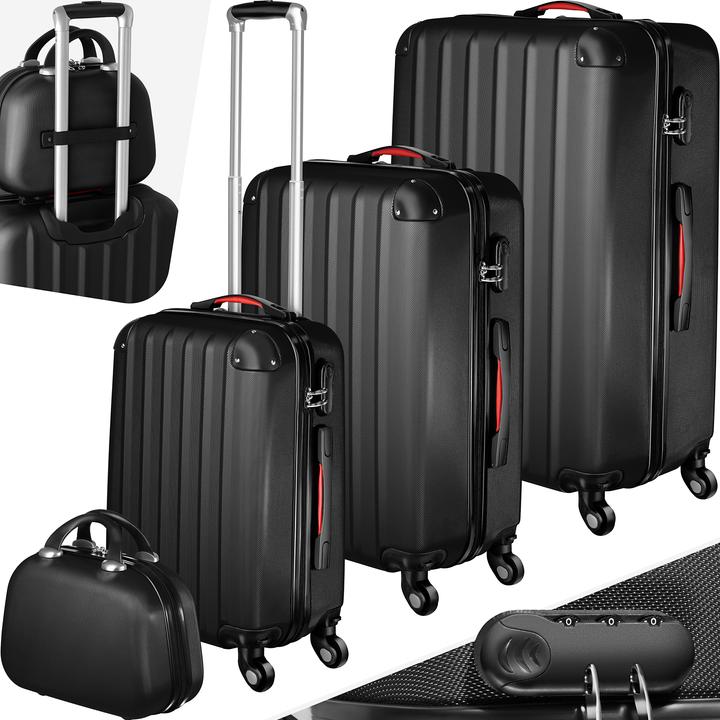 Produktbild tectake Hartschalenkoffer (90 l, L (90 - 115l))