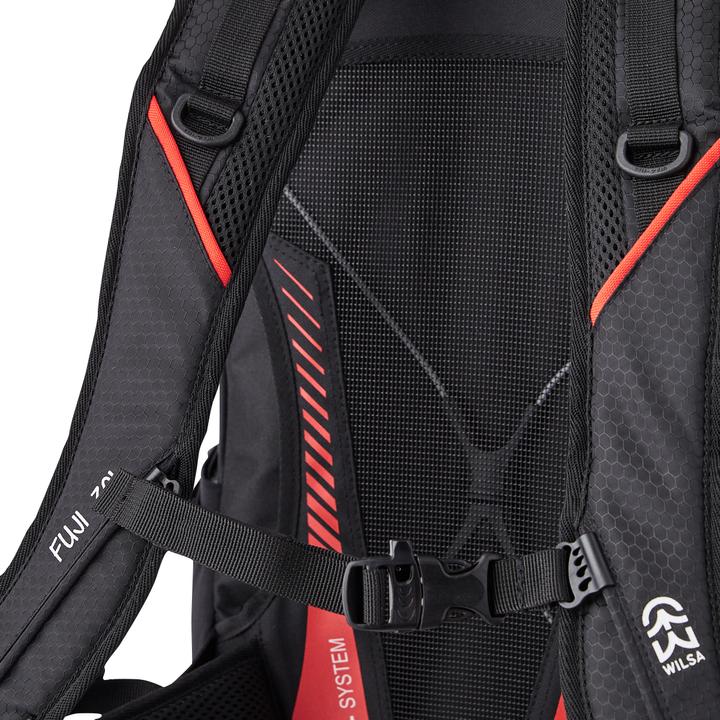 Image du produit Wilsa fuji 30l zwart/oranje (30 l)