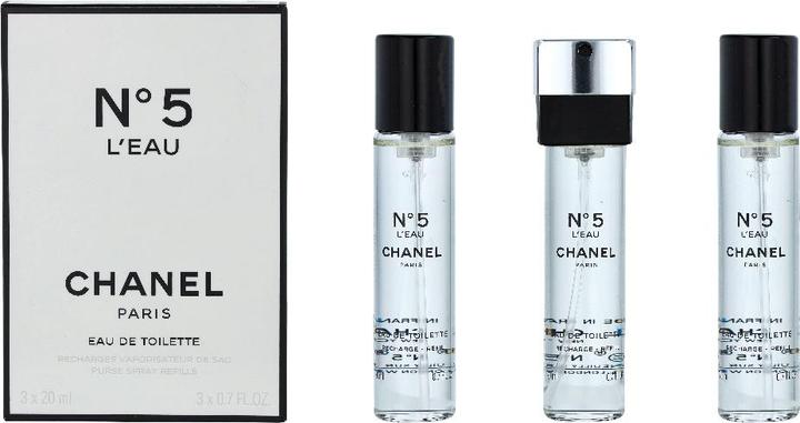 Image du produit Chanel L'Eau Set 3 Recharges (Eau de toilette, 600 ml)