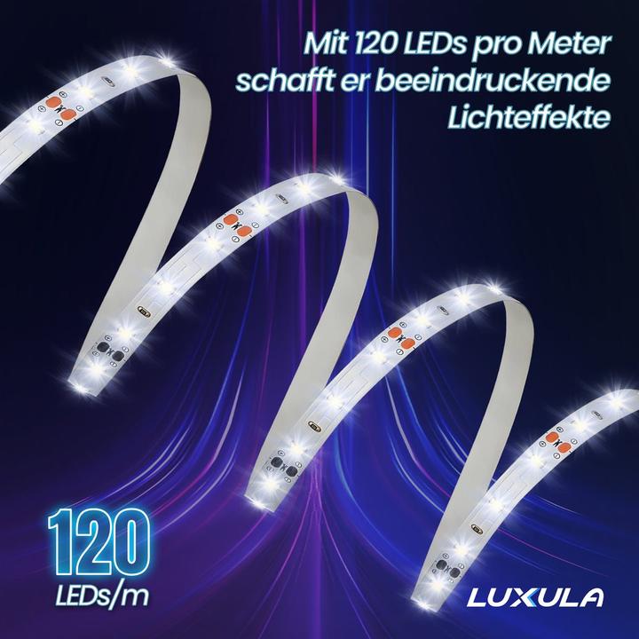 Produktbild Luxula LED-Strip (Neutralweiss, 500 cm, Indoor)
