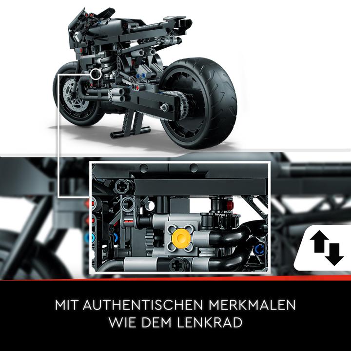 Produktbild LEGO The Batman - Batcycle (42155, LEGO Technic)