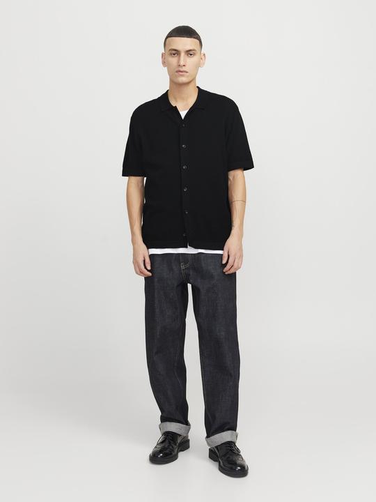 Produktbild Jack & Jones Jjeemil Knit Structure Shirt Ss Sn (L)