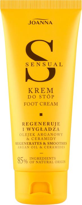 Actual product image Joanna Sensual regenerating cream is stp Oils Argan - 100ML (Foot cream & foot gel, 100 ml)