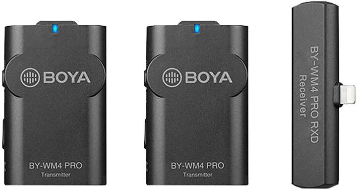 Produktbild Boya 2.4g wireless microphone for ios devices -2 tx+1 rx