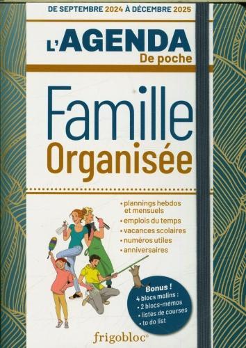 Actual product image Agenda de poche 2025 de la famille organisée (Hardcover, French)