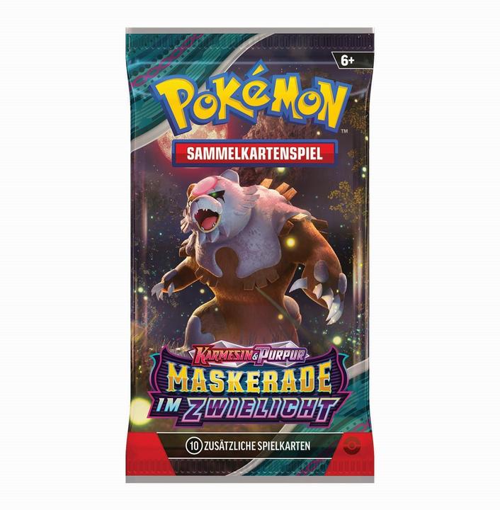 Produktbild Pokémon Pokemon Maskerade im Zwielicht Booster Pack (Deutsch, Booster Pack)
