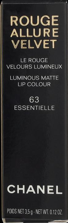 Produktbild Chanel Rouge Allure Velv Lumin Matte Lip No 63 (#63 Essentielle)