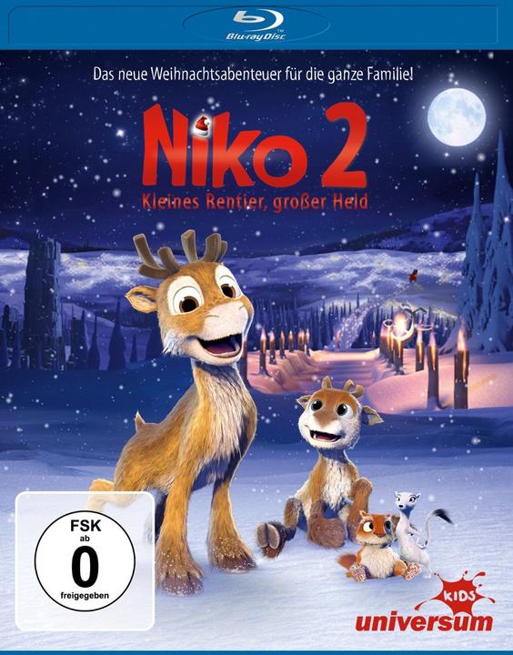 Immagine prodotto Niko Piccola renna, grande eroe (Blu-ray, 2012, Inglese, Tedesco)