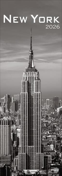 Produktbild New York Vertical Kalender 2026 (24,5 x 69 cm, Kein Einband, Deutsch)