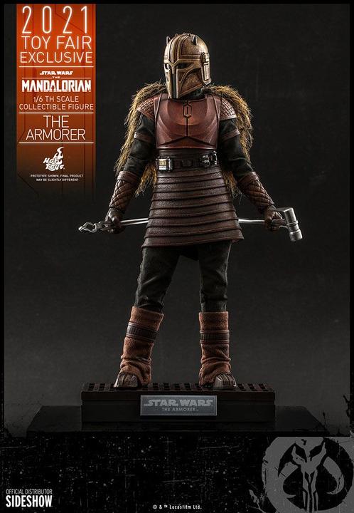 Produktbild Hot Toys Star Wars - The Mandalorian "The Armorer" 2021 Toy Fair Exclusive 1/6 Actionfigur