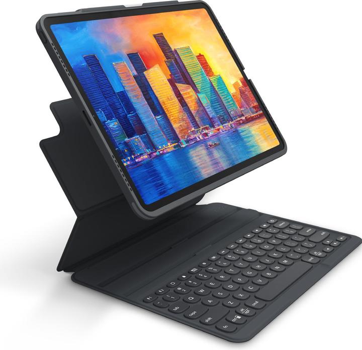 Actual product image Zagg Keyboard Pro Keys Pro Charcoal (DE, iPad Pro 12.9 2018 (3. Gen), iPad Pro 12.9 2020 (4. Gen), iPad Pro 12.9 2021 (5th Gen))