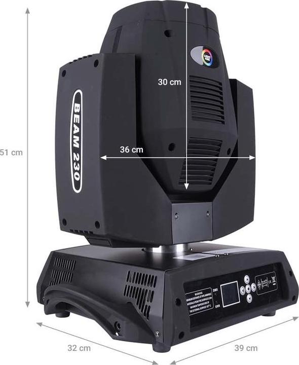 No Name LIGHT4ME 7R BEAM 230W moving head lighting