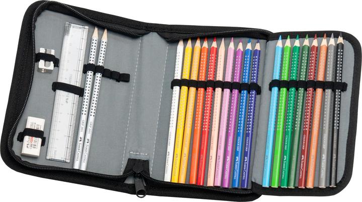 Produktbild Funki Schulthek-Set Flexy-Bag Neon Editon Gorilla 6-teilig (28 l)