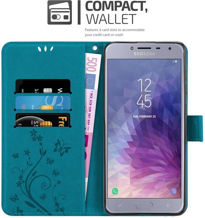 Immagine prodotto Cadorabo Copertina del libro di fiori (Samsung Galaxy J4 (2018))