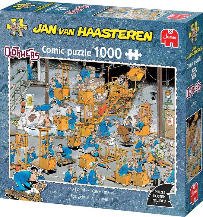 Image du produit Jumbo Jan van Haasteren Oldtimers - En avant! (1000 pièces) (1000 pièces)