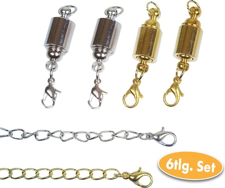 Vital Comfort Kettenverschluss magnetisch 6-tlg. Set (Kupfer)