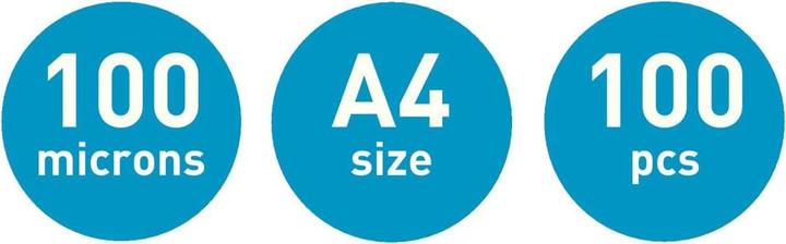 Actual product image Leitz Laminating foil (A4, 100 Piece, 100 µm)