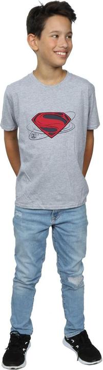 Actual product image Boys Justice League Movie Superman Logo T-Shirt (128)