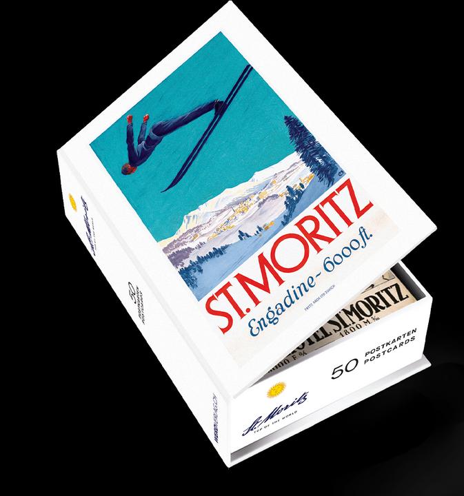 Produktbild Kunstkartenbox St. Moritz (50 Stk.)