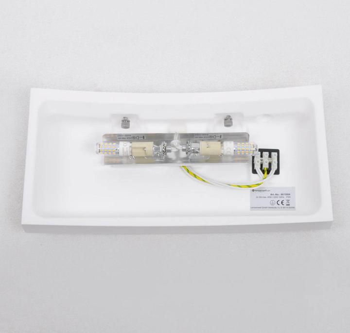 Immagine prodotto Lindby Lampada da parete Leander Bianco (G9)