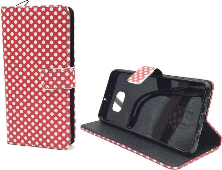 Produktbild König Design Schutz Handy Hülle für Samsung Galaxy S6 Edge Plus Case Cover Tasche Wallet Etui (Samsung Galaxy S6 Edge)