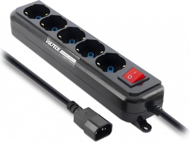 Actual product image Vultech MU-UPS01 (5 x, CEE 7/3, 1.50 m)