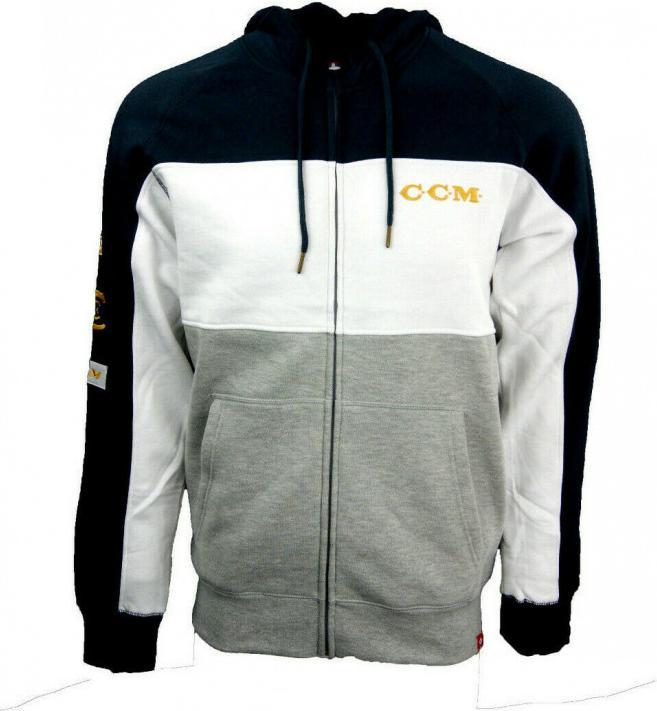 CCM F6170 FULL ZIP HOODIE SR (Dunkelblau, M) (M)