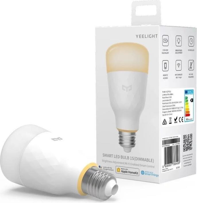 Actual product image Yeelight Smart LED S1 (E27, 8.50 W, 800 lm, 1 x, G)