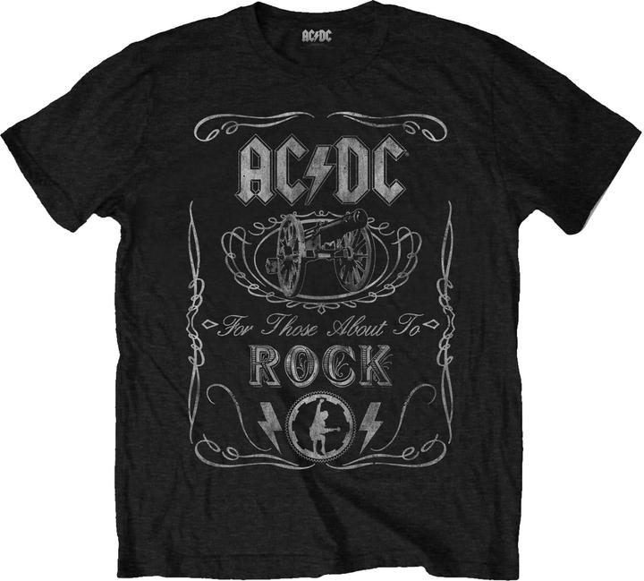 Actual product image AC/DC Children/Kids Cannon Swig Vintage Cotton T-Shirt (116)