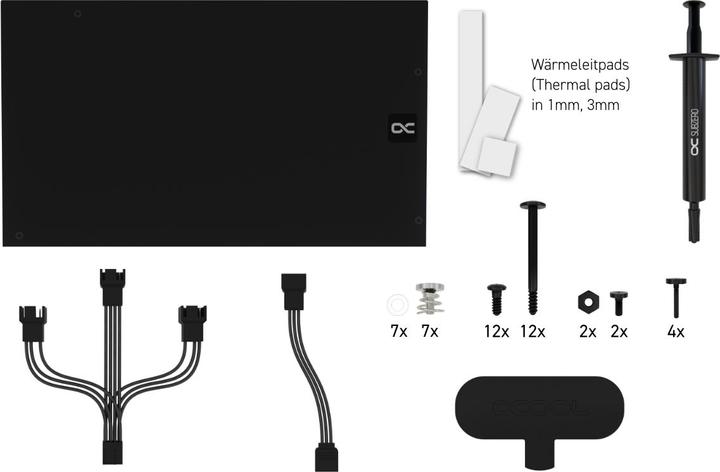 Produktbild Alphacool Eiswolf 2 AIO - 360mm RTX 4080 Strix mit Backplate