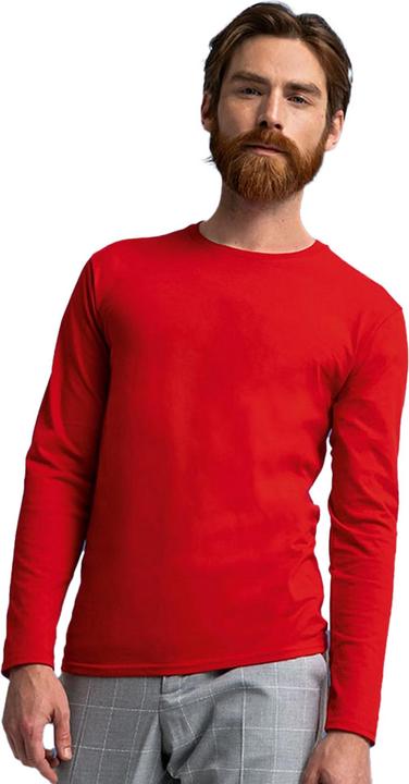 Actual product image Fruit of the Loom Mens Iconic Long-Sleeved T-Shirt (XS)