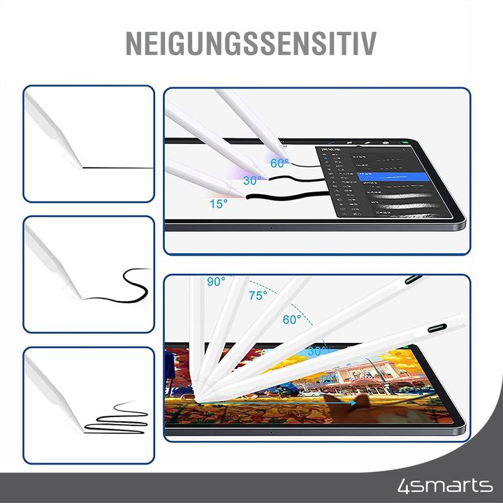 Image du produit 4smarts Pointes de rechange pour Apple Pencil (1ère génération / 2ème génération) 4 pcs. set