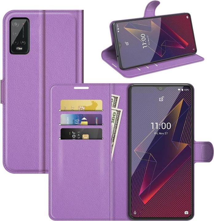 Actual product image Cover-Discount Wiko Power U20 - Leather case cover (Wiko Power U20)