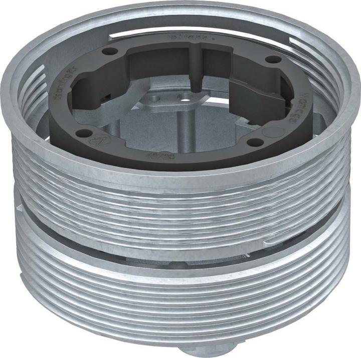 Produktbild OBO Bettermann OBO US80 DB 38 Unterflur-Auslass bis 60mm Zn f.DB-Plattendic