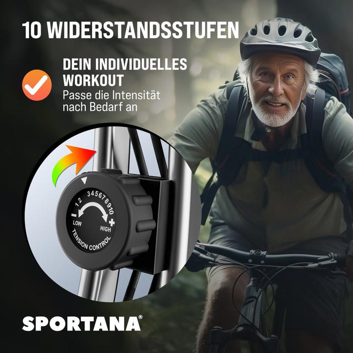 Actual product image Sportana Exercise Bike