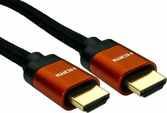 Actual product image Cables Direct CDL 2m 8K HDMI Cable - Orange