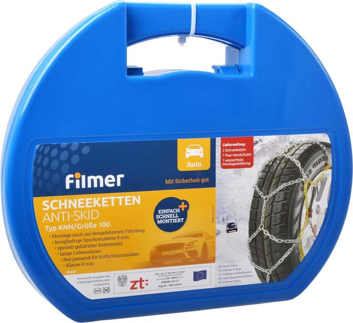 Image du produit Filmer Chaîne à neige 9 mmTYPE KNN 100