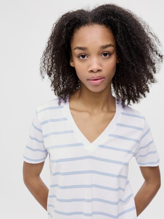 Actual product image JJXX Jxannie Reg Vneck Stripe Ss Tee Jrs Sn (XL)