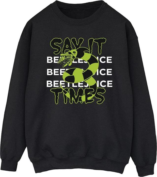 Produktbild Beetlejuice Say It 3 Times Sweatshirt (XL)