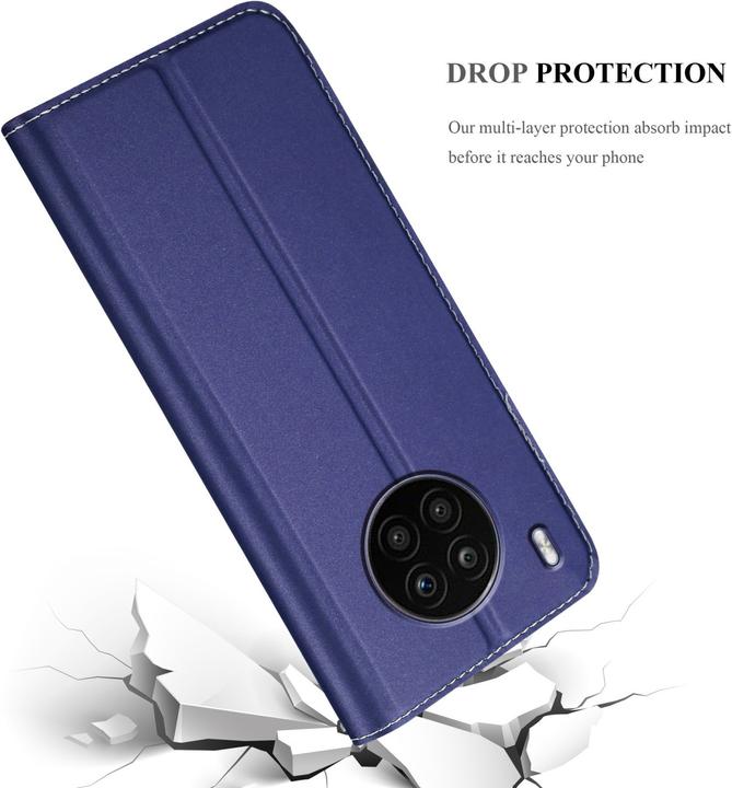 Actual product image Cadorabo Classy Book Case for Honor 50 LITE (Honor 50 Lite)