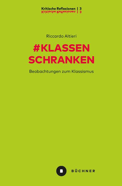 Actual product image # Klassenschranken (German, Riccardo Altieri, 2022)